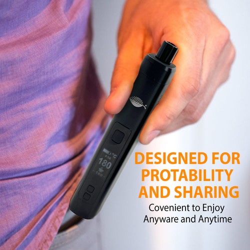 Vaporizer Vapeble Vortex Konvektion Kräuter Verdampfer Pen 3200mah OLED Display - Bild 11 von 15