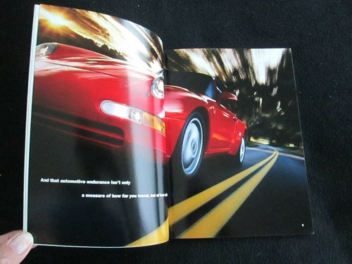 Porsche 911 Carrera 1996 juego de folletos Targa 4S 4 993 turbo y catálogo de cartas de colores - Imagen 4 de 17