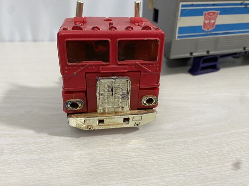 Optimus Prime 1984 Vintage G1 Original Transformer Truck Trailer - Picture 2 of 14