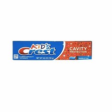 Crest Kids Cavity Protection Tube Toothpaste Sparkle Fun 4.6 oz
