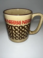 Vtg Nestle Rich And Creamy Hot Cocoa Mug Japan Stoneware Glaze Nostalgia
