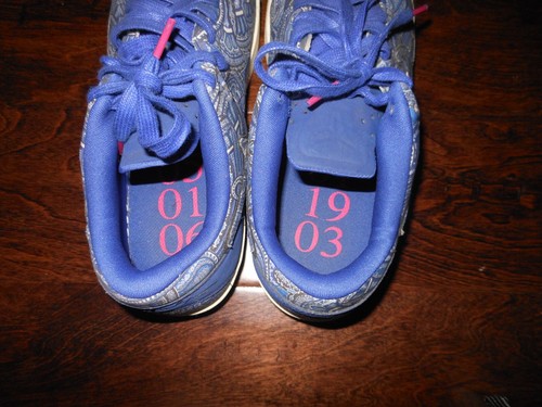 Preowned NIKE KOBE 8 NSW LIFESTYLE LE PAISLEY 582552-400 Shoes Size 9.5 US 43 EU - Picture 6 of 9