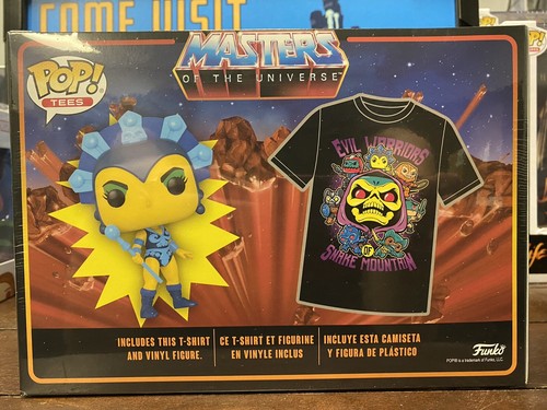 Evil Lyn GITD Funko POP! & Tee Gr. XXL (2XL) Target Con 2022 Exclusive MOTU - Bild 5 von 12