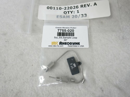 (NEW) Thermo Rheodyne 00110 22026 5uL SS Sample Loop 0.18mm - Picture 2 of 3