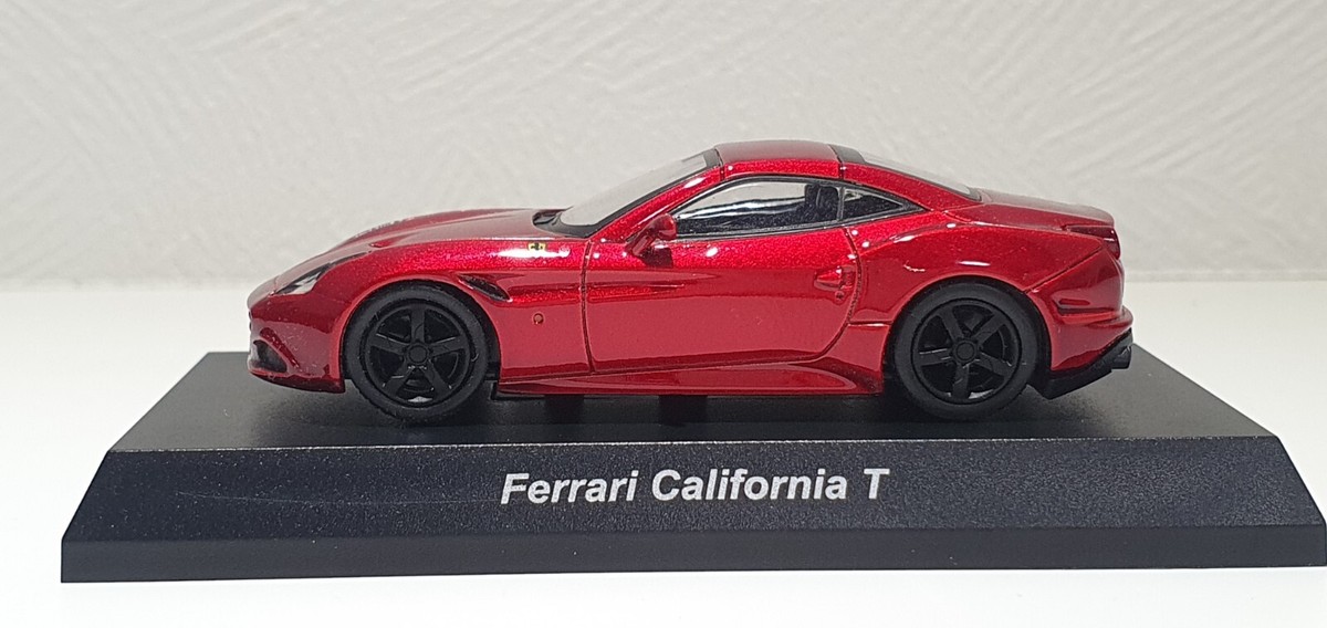 【未組立】Ferrari California T Kyosho 1/64 FERRARI CALIFORNIA T METALLIC RED diecast car
