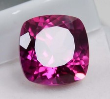 Extremely Rare Pink Sapphire Cushion Cut 11 Ct Natural Certified Loose Gemstone