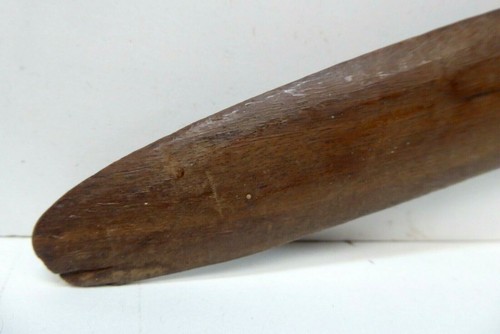 AUSTRALIAN ABORIGINAL SLENDER WOODEN HUNTING BOOMERANG - Picture 7 of 7