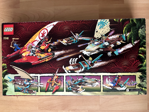 LEGO NINJAGO 71748 Catamarano Battaglia Mare NISB Costruzione Divertente per Bambini Età 9+ - Foto 2 di 2