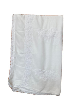 Exclusive premium quality pure chiffon Indian luckhnowi dupatta white colour 