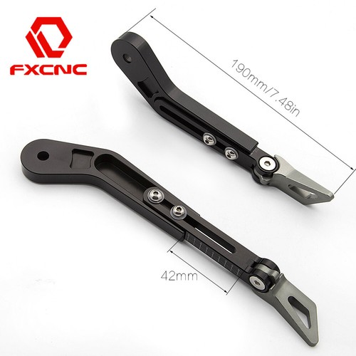 FXCNC Brake Clutch Lever Handle Bar End Protective Guard Fits Honda Ducati 22mm - Foto 4 di 14