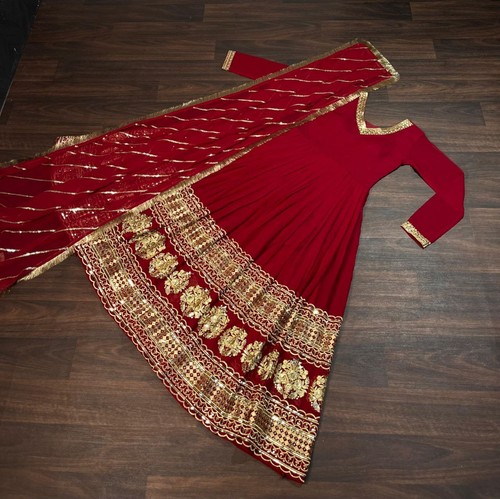 Vestido paquistaní Salwar Kameez listo para usar trajes indio boda fiesta bollywood - Imagen 6 de 11