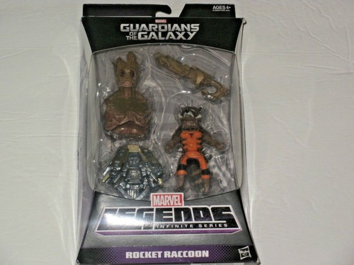 Marvel Legends Guardians of the Galaxy Rocket Raccoon BAF Groot! NEW! 2013 - Picture 5 of 9