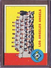 1963 Topps 39 Los Angeles Angels  Team NM #D173620