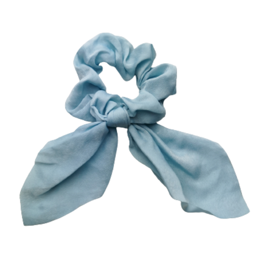 Scrunchie Scarf Satin Hair Bow Ponytail Elastic Hairband Rope Ribbon Ties - Picture 8 of 20