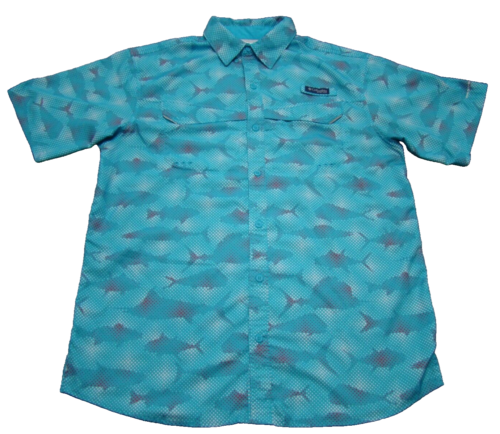 Paket 2 Columbia PFG Omni-Shade Herren Größe Small blau Angelhemden - Bild 2 von 16
