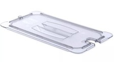 6 Pcs Carlisle 10271U07 StorPlus Clear Third-Size Notched Food Pan Lids