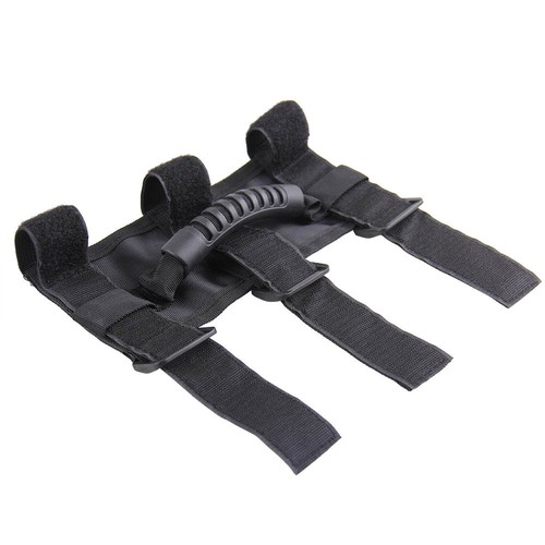 Set of 2 Roll Bar Grab Handle Handles Black for Jeep Wrangler CJ YJ TJ JK New - Picture 12 of 17