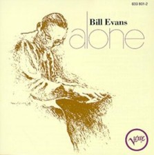 Alone - Solo Improvisations Bill Evans audioCD Used - Very Good
