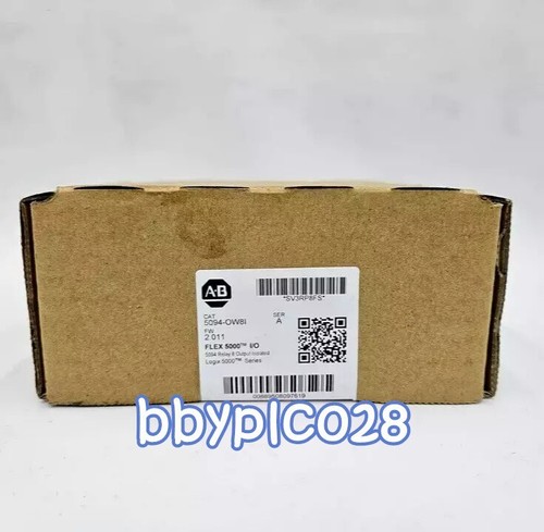 New Allen Bradley 5094-OW8I SER A FlexLogix 5000 I/O Relay Output module AB
