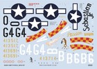 Eduard Accessories D32011 - 1:3 2 P-51D-5 " 357th Fg " 1/32 pour Tamiya/Revell
