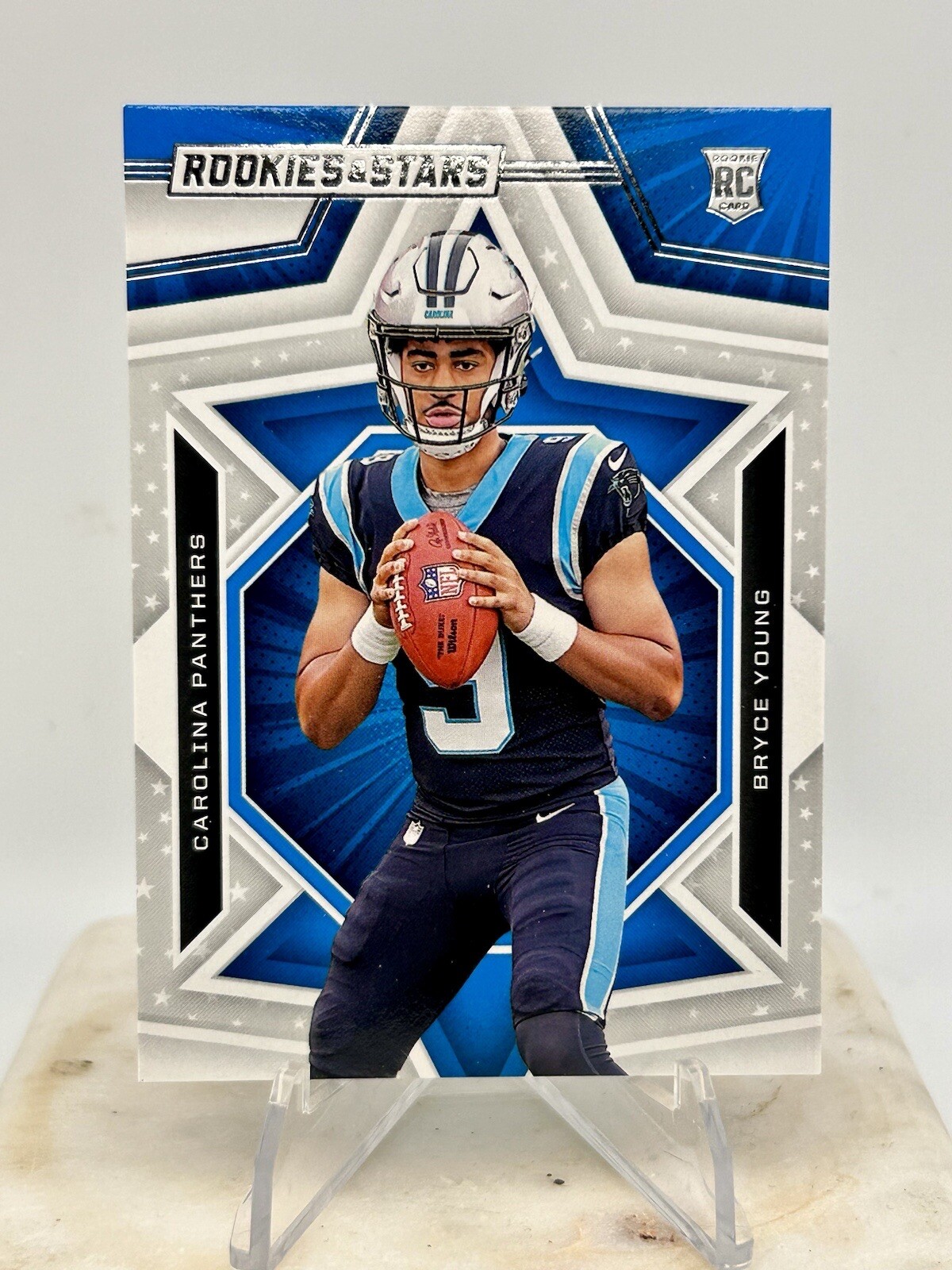 2023 Panini Rookies & Stars Bryce Young RC Base #110 Caroline Panthers Rookie