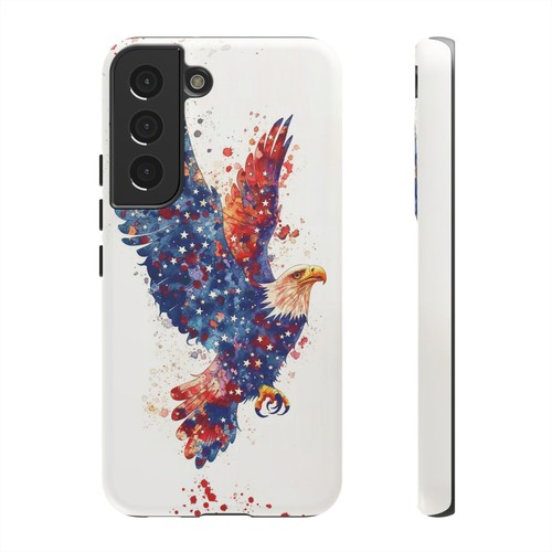 Bald Eagle USA Stars - Phone Ink Case for iPhone, Galaxy, Pixel - Picture 252 of 281