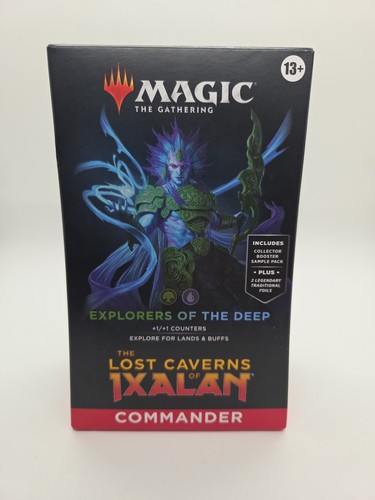 MTG The Lost Caverns of Ixalan Explorers of the Deep Commander Deck - Picture 1 of 6