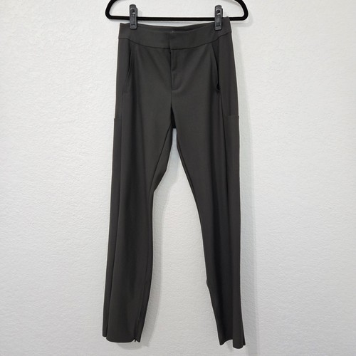 Athleta Stellar Trouser 8T Damen Active Pull On Pant mit Reißverschluss am Saum