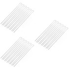  18 stücke Edelstahl BBQ Skewer Set Wiederverwendbare Kebob-Spieße Grillen