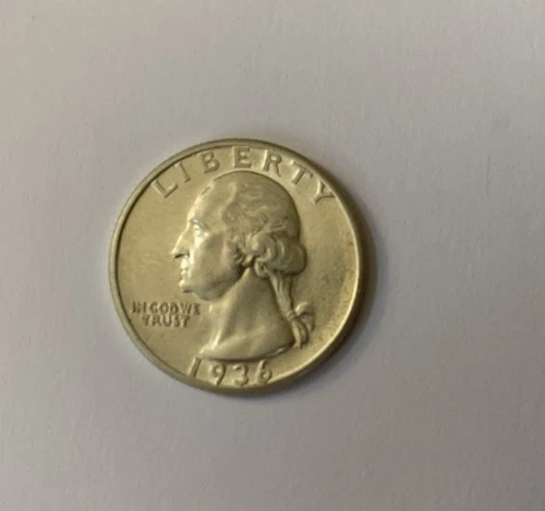 1936 Washington Quarter, Solid Gem BU