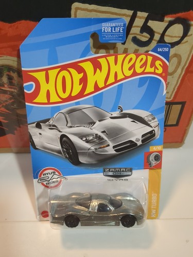 Hot Wheels 2022 Nissan R390 GT1 ZAMAC HW Turbo Walmart Esclusiva - Foto 3 di 8