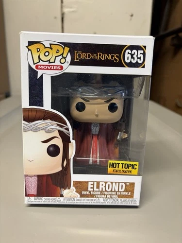 Funko Pop Vinyl Elrond Lord Of The Rings Hot Topic 635 Exclusive