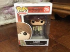 Funko Pop Death Note #216 Light Animation Vinyl Figure New Vaulted
