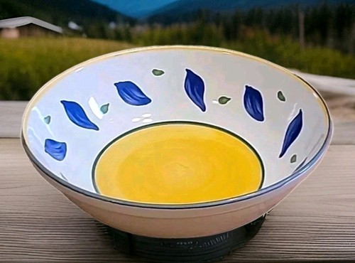 VTG Williams Sonoma Large 13” Tournesol Serving Bowl Made In Portugal.