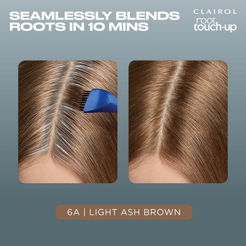 Root Touch-Up by Nice'n Easy Permanent Hair Dye 6A Light Ash Brown Hair Color... - Picture 3 of 9