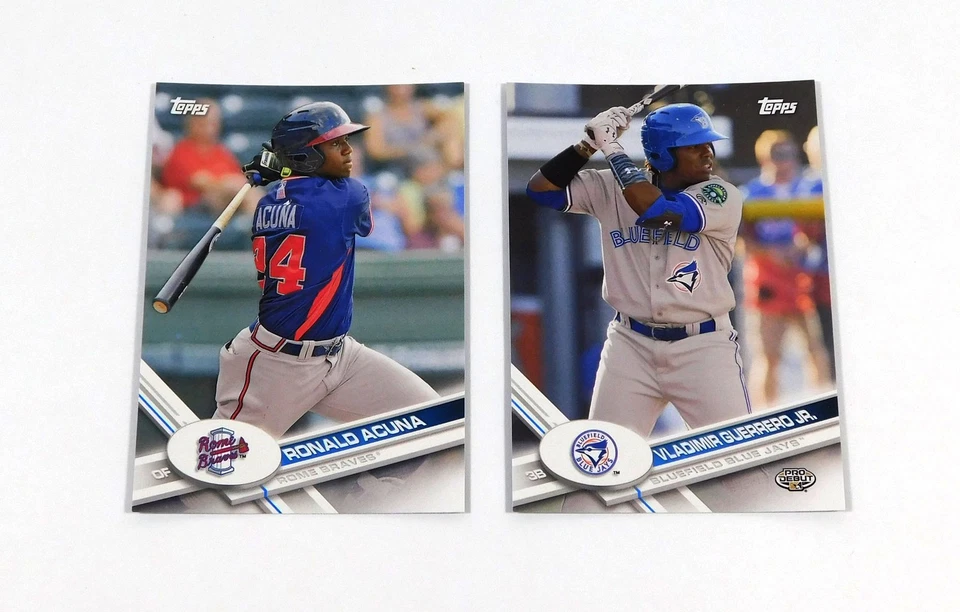 2017 Topps Pro Debut Baseball Complete Set w/o Var. (1-200) Nm-Mt Guerrero Acuna - Image 2 of 2