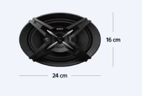 Altavoz coaxial de 3 vías Sony para automóvil XS-FB693E 16 cm x 24 cm (6 pulgadas x 9 pulgadas) - Imagen 2 de 3