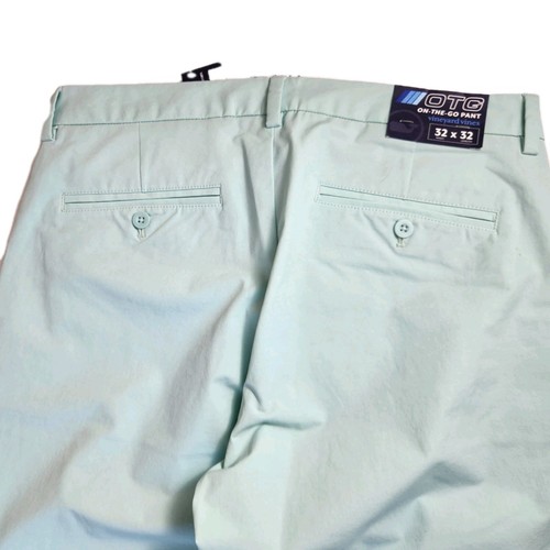 NWT Vineyard Vines OTG Mens 32x32 Golf Pants Performance On The Go Aqua Blue NEW - Picture 5 of 19