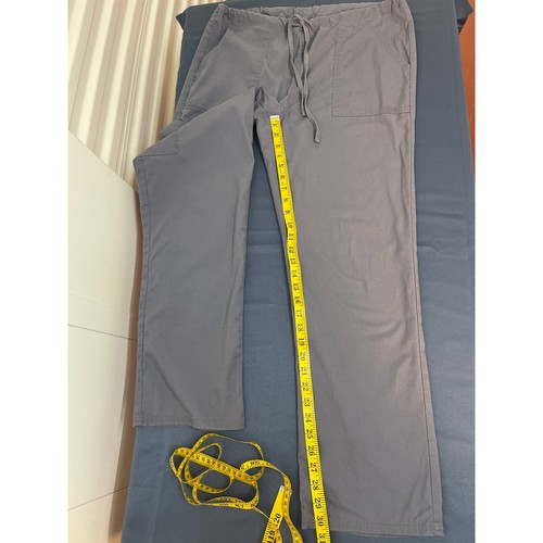ScrubStar Uniform Kordelzug Scrub Pant Farbe grau Größe S 30" Schrittlänge gebraucht - Bild 7 von 9