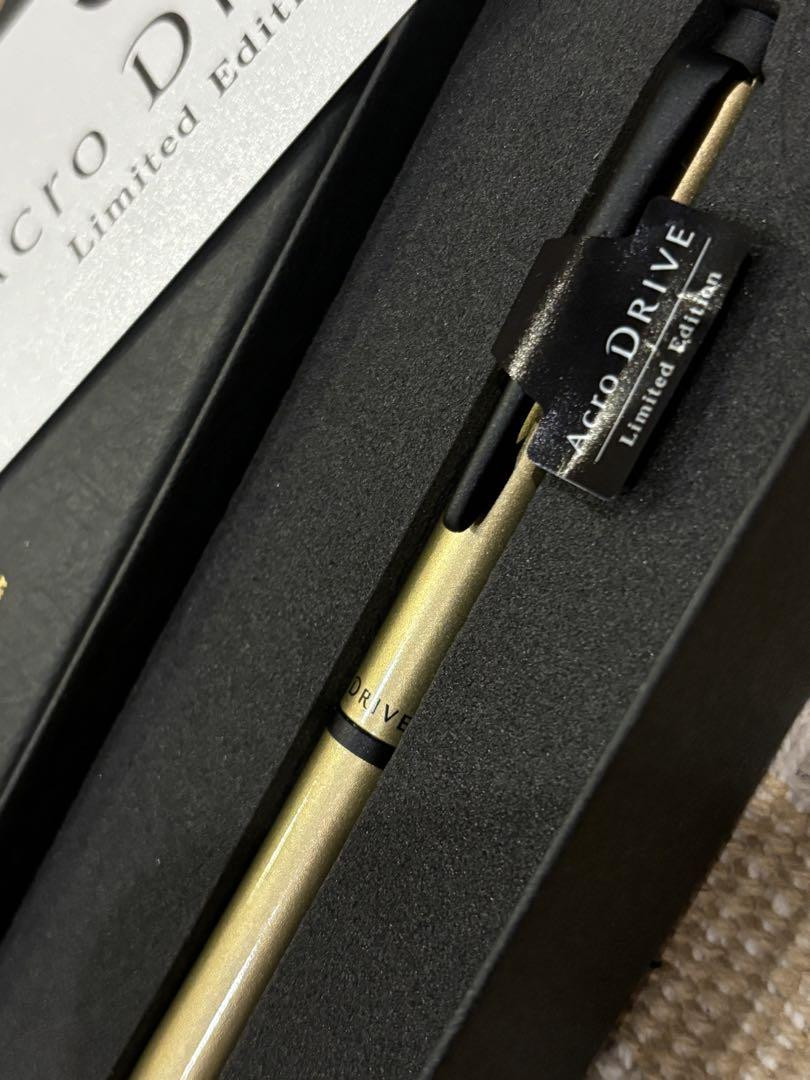 PILOT Acro DRIVE Ballpoint Pen Gold Color 100th Anniversary