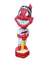 Chief Wahoo Cleveland Indians Bobblehead  LE MLB Rare Porcelain