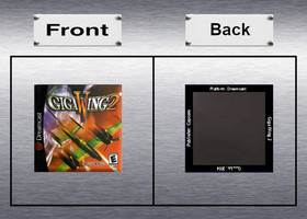 Giga Wing 1, 2 Video Game Box Art *Dreamcast* High Quality Magnet / Set