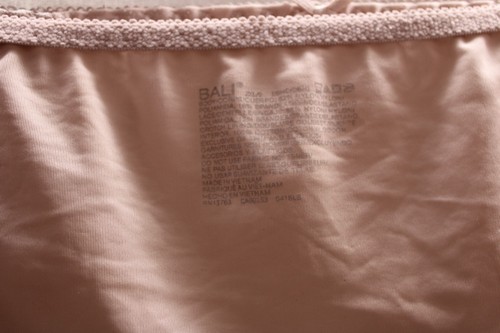 Vintage Sissy Pink Princess High Waist Light Tummy Control Satin Lace Panties2XL - Picture 9 of 9