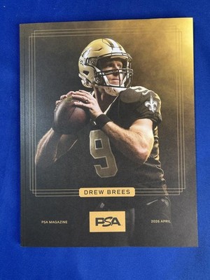 PSA Magazine #52 April 2026 Drew Brees Saints Cover | eBay