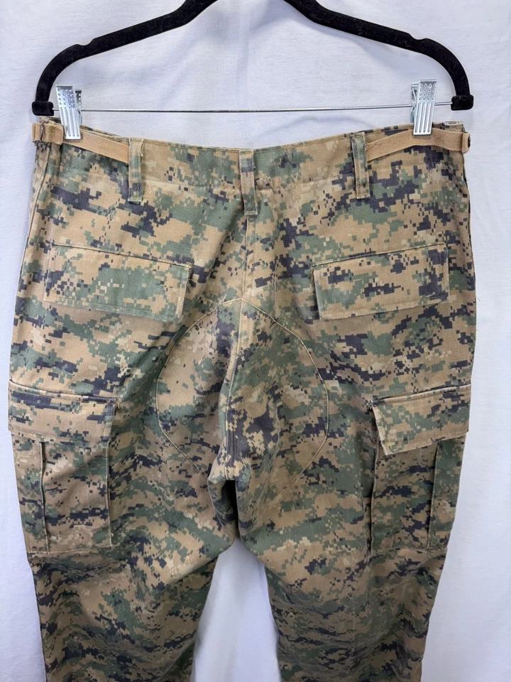 Pantalones utilitarios tácticos de carga TruSpec para hombre talla M Reg Digital Woodland camuflados BDU Foto 4 de 4