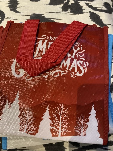 Lock And Lock Tote Bags Set Of 4 - 2 Red 2 Arctic Blue. Brand New. Never Used - Picture 4 of 8