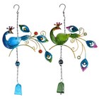 2pcs Creative Wind-bell Iron Crafts Hanging Pendant (Assorted Color)