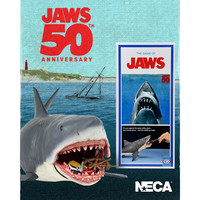NECA JAWS : THE GAME OF JAWS 15 INCH HEAD TO TAIL ACTION FIGURE 50TH ANNIVERSARY