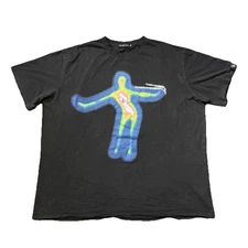 Name Funy Guerrilla Aelfric Eden Mens Black Graphic Short Sleeve T Shirt Sz XL