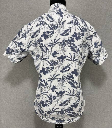 GUCCI Hawaii Popeline Hemd Damen Medium Baumwolle Kurzarm Blumenmuster - Bild 6 von 22